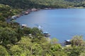 Coatepeque lake Royalty Free Stock Photo