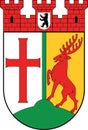 Coats of arms of Tempelhof-SchÃÂ¶neberg Royalty Free Stock Photo