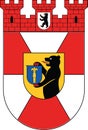 Coats of arms of Mitte Royalty Free Stock Photo