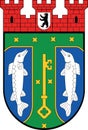 Coats of arms of Treptow-KÃÂ¶penick Royalty Free Stock Photo