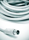 Coaxial cable Royalty Free Stock Photo