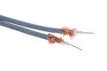 Coaxial cables Royalty Free Stock Photo