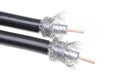 Coaxial cables Royalty Free Stock Photo