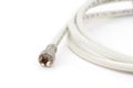 Coaxial connector Royalty Free Stock Photo