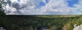 Coba Maya: Panoramic view of the tropical forest