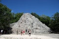 Coba Mayan temple Royalty Free Stock Photo