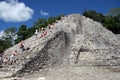 Coba Mayan temple