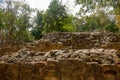 Coba, Mexico. Ancient mayan city in Mexico. Coba is an archaeological area and a famous landmark of Yucatan Peninsula. Forest arou
