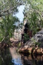 Cobald Gorge ner Forsayth, Queensland, Australia Royalty Free Stock Photo