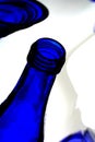 Cobalt Blue Bottle Royalty Free Stock Photo