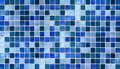 Cobalt blue teal mosaic background texture