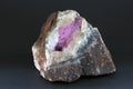 Cobalt Calcite mineral from Zaire.