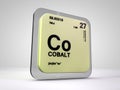 Cobalt - Co - chemical element periodic table