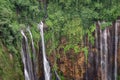 Coban Tumpak Sewu around Bromo Mountain in East Java Royalty Free Stock Photo