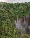Coban Tumpak Sewu around Bromo Mountain in East Java
