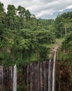Coban Tumpak Sewu around Bromo Mountain in East Java