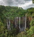 Coban Tumpak Sewu around Bromo Mountain in East Java