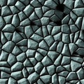 Cobble gray stone seamless pattern texture background Royalty Free Stock Photo