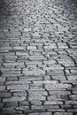 Cobble Stone road Royalty Free Stock Photo