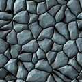 Cobble stones abstract seamless generated hires texture Royalty Free Stock Photo