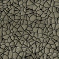 Cobble stones abstract seamless generated hires texture Royalty Free Stock Photo