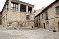 Cobble Street - Ainsa - Spain Royalty Free Stock Photo