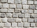 Cobble wall Royalty Free Stock Photo