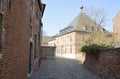 Cobbled alley in Leuven Beguinage Royalty Free Stock Photo