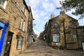 The Cobbled Main Street in Haworth, England