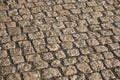 Cobbled Pavement Texture Royalty Free Stock Photo