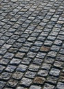 Cobbled paving No.1 Royalty Free Stock Photo