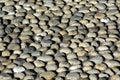 Cobbled paving (rizzada) Royalty Free Stock Photo