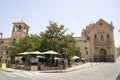 Cobbled plaza in Antequera