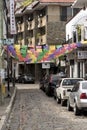Cobbled side street central Puerto Vallarta
