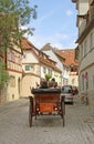 Cobbled stone carriage ride