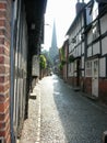Cobbled street Royalty Free Stock Photo