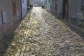 Cobbled street