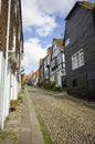 Cobbled Street In Rye, East Sussex Royalty Free Stock Photo