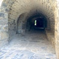 Cobbled tunnel Royalty Free Stock Photo