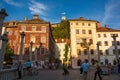 Cobblers Bridge in Ljubljana, Slovenia Royalty Free Stock Photo