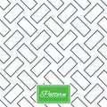 Cobbles grid stripped seamless pattern.