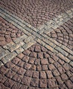 Cobblestone adstract texture Royalty Free Stock Photo