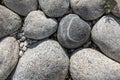 Cobblestone closeup background Royalty Free Stock Photo