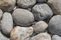 Cobblestone closeup background Royalty Free Stock Photo