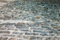 Cobblestone Detail Surface Architecture Pavers Royalty Free Stock Photo