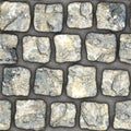 S103 Seamless texture - cobblestone pavers