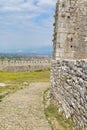 Cobblestone Pathway at Rosafa Fortress, Shkoder