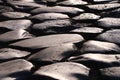 Cobblestone road Royalty Free Stock Photo