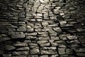 Cobblestone road Royalty Free Stock Photo