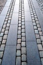 Cobblestone Sidewalk in Aarhus Royalty Free Stock Photo